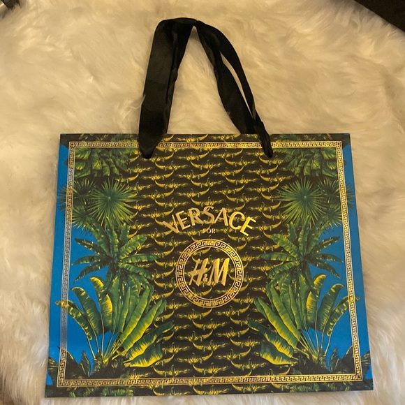 H&M Bags Versace X Hm Shopping Bag Poshmark